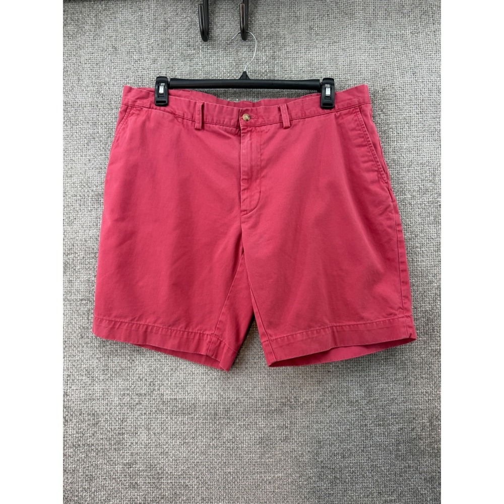Polo Ralph Lauren Chino Shorts Mens 38 Pink Classic Fit 9" Inseam Cotton Twill